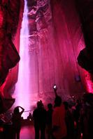 die Ruby Falls!