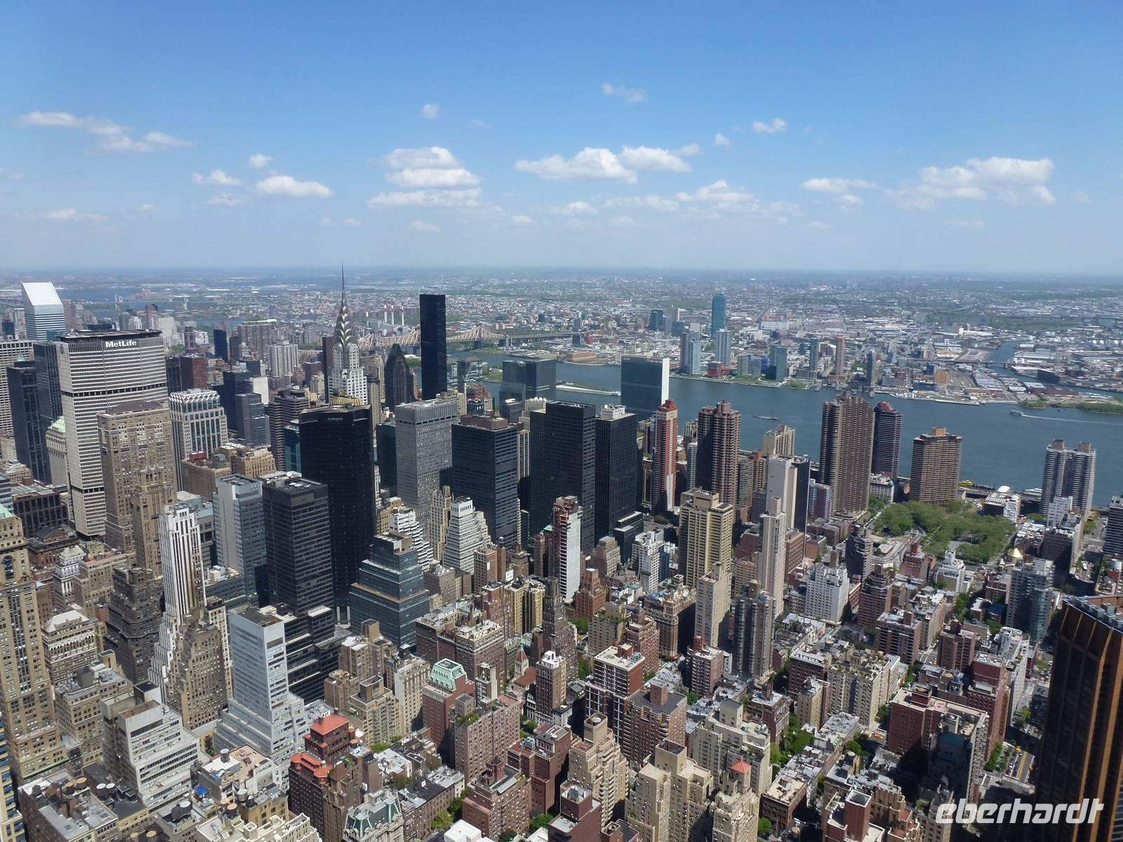 Blick vom Empire State Building
