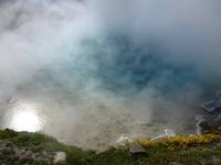 Heißwasserquelle im Lower Geyser Basin