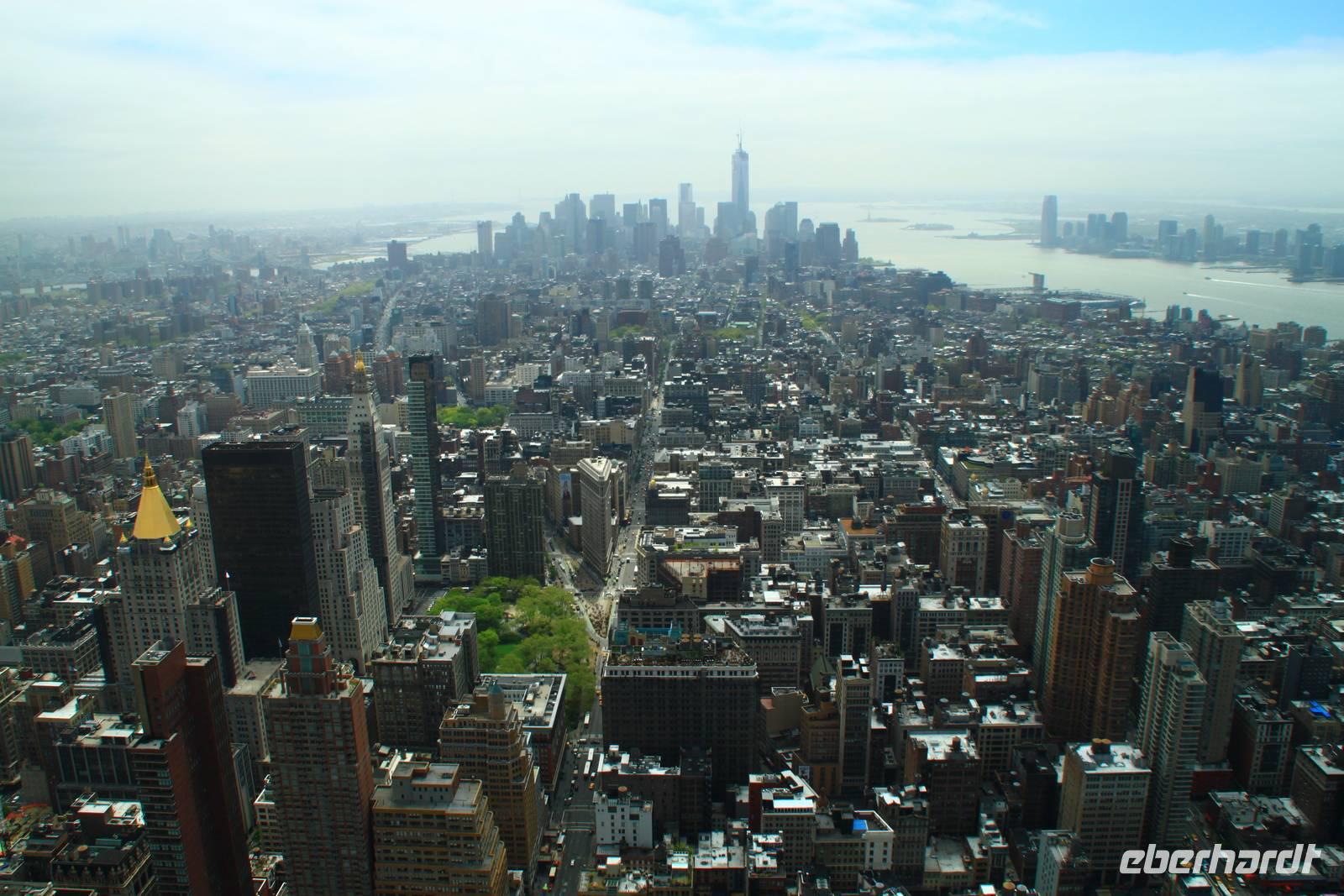 Blick vom Empire State Building
