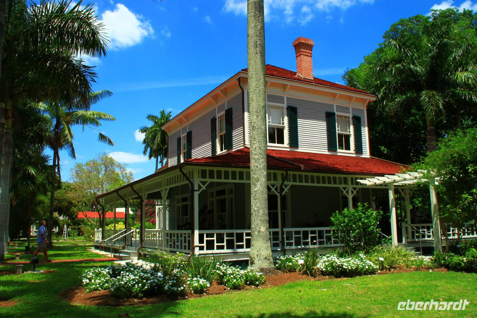 Im Garten des Thomas Alva Edison Hauses