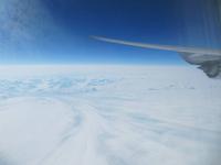 Flug über Grönland