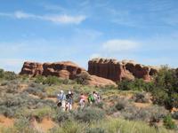 Wanderung im Arches Nationalpark