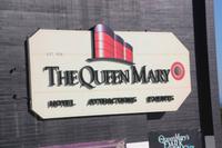 Ankunft beim Hotelschiff Queen Mary in Long Beach