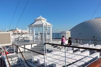 Hochzeitspavillion auf der Queen Mary