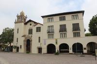 Altstadt von Los Angeles mit historischen Gebäuden der Spanier