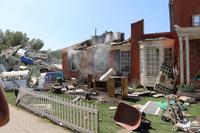 Los Angeles - Universal Studiotour - Flugzeugabsturz-Szenerie