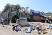 Los Angeles - Universal Studiotour - Flugzeugabsturz-Szenerie