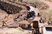 Galico Geisterstadt in der Mojave-Wüste Südkalifornien