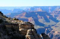 Spaziergang am Grand Canyon