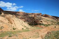 Land der Navajo-Indianer in Arizona