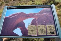 Doppelbogen im Arches-Nationalpark in Utah