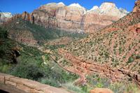 Serpentinenstraße im Zion-Nationalpark