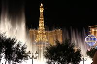 Las Vegas Nachttour - Wasserspiele-Show am Hotel Bellagio