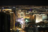 Blick vom Stratosphere Tower in Las Vegas
