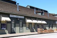 Altstadt von Sacramento - historischer Bahnhof