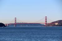 Bootsfahrt mit der Fähre nach San Francisco - Golden Gate Bridge