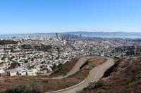 Blick vom Aussichtspunkt Twin Peaks auf San Francisco