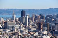 Blick vom Aussichtspunkt Twin Peaks auf San Francisco