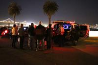 Abendliche Limousinenfahrt in San Francisco