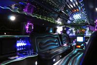 Abendliche Limousinenfahrt in San Francisco