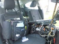 Im Cockpit der Highway Patrol