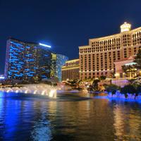 Lichtershow am Bellagio