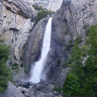 Wasserfall im Yosemite-Nationalpark
