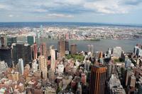 Blick vom Empire State Building, New York City