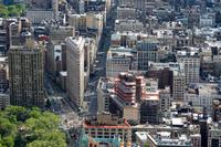 Blick vom Empire State Building, New York City