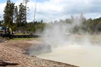 Mud Volcano im Yellowstone Nationalpark