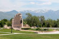 Blick vom Capitol, Salt Lake City