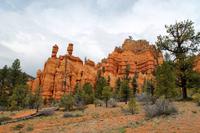 Salt and Pepper Shaker Rocks, Red Canyon, Dixie National Forest, Utah, USA