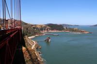 Blick von der Golden Gate Bridge, San Francisco