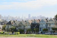 Blick auf die Painted Ladies