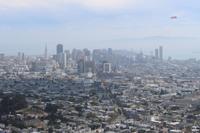 Blick auf San Francisco vom Twin Peak