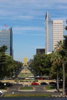 Blick aus dem California State Capitol in Sacramento