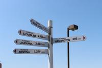 Wegweiser in Florence