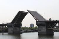 Burrside Bridge am Willamette River - Portland