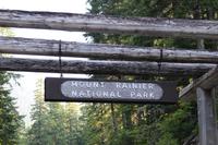 Eingang zum Mount Rainier National Park