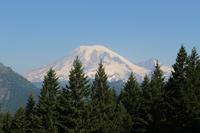 Blick auf Mount Rainier
