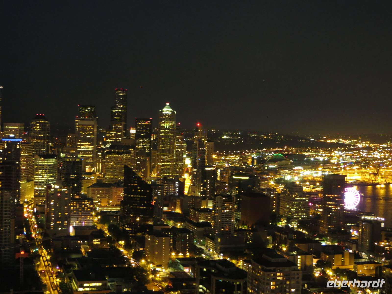 Blick auf Seattle von der Space Needle