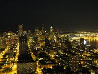 Blick auf Seattle von der Space Needle