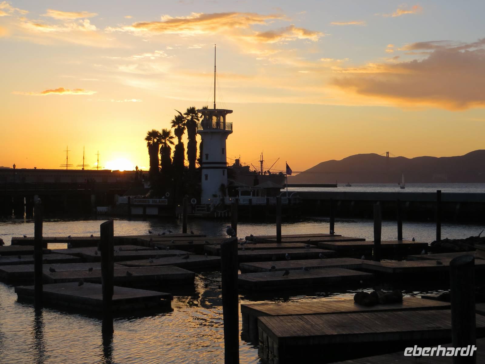 Abendstimmung an Pier 39