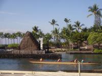 Big Island (Hawaii) - Kona - Auslegerkanu