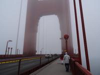 San Francisco - Golden Gate Bridge im Nebel