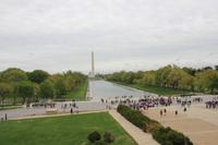Washington D.C. - Blick vom Lincoln Memorial auf die National Mall