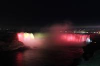 Niagara Falls - Niagarafaelle bei Nacht