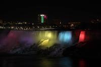 Niagara Falls - Niagarafaelle bei Nacht