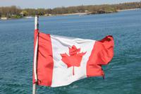 die kanadische Flagge